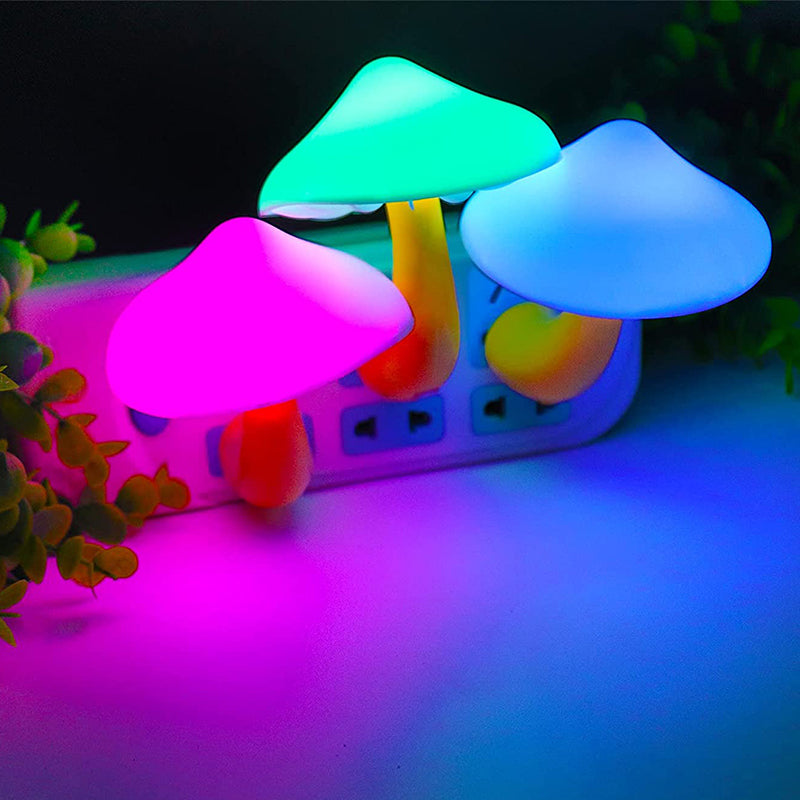 Nachtlicht Kinder Pilz Steckdose Mit Automatischer Lichtsteuerung Für Eine Gemütliche Atmosphäre 4