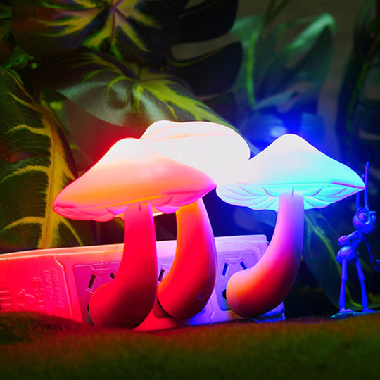 Nachtlicht Kinder Pilz Steckdose Mit Automatischer Lichtsteuerung Für Eine Gemütliche Atmosphäre 5