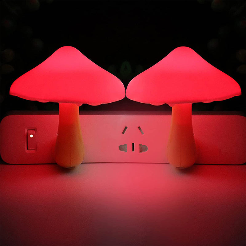 Nachtlicht Kinder Pilz Steckdose Mit Automatischer Lichtsteuerung Für Eine Gemütliche Atmosphäre 6