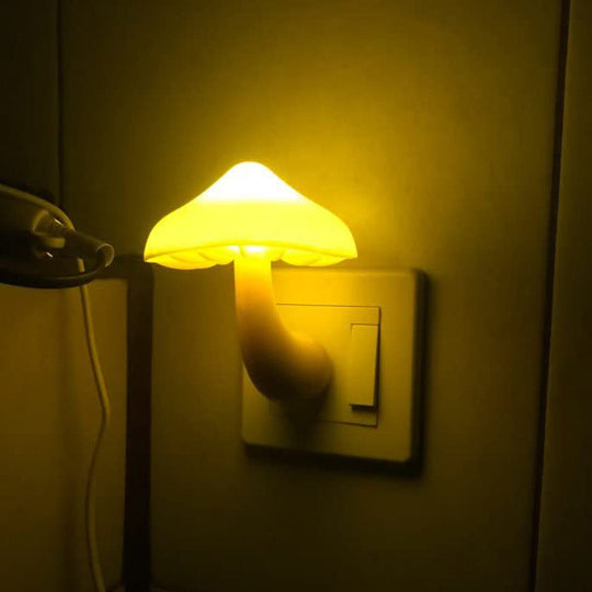 Nachtlicht Kinder Pilz Steckdose Mit Automatischer Lichtsteuerung Für Eine Gemütliche Atmosphäre 7
