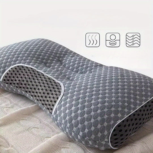 Nackenkissen für Rücken- und Bauchschläfer ergonomisch gestaltet 1