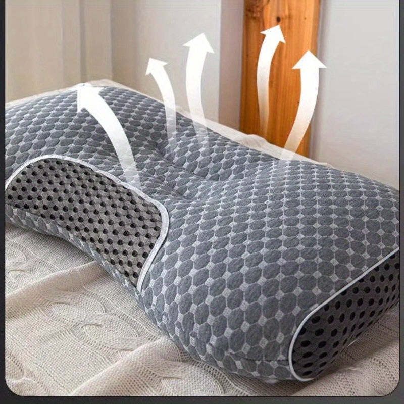 Nackenkissen für Rücken- und Bauchschläfer ergonomisch gestaltet 4