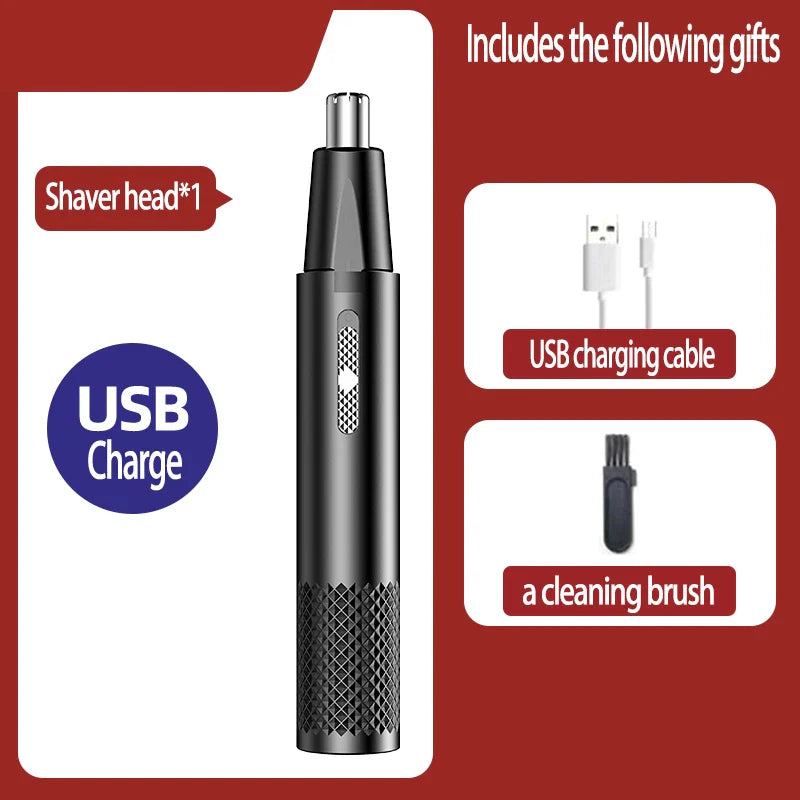 Nasenhaarschneider USB Aufladbar Kompakt 7