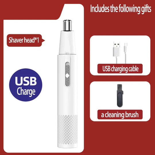 Nasenhaarschneider USB Aufladbar Kompakt 8