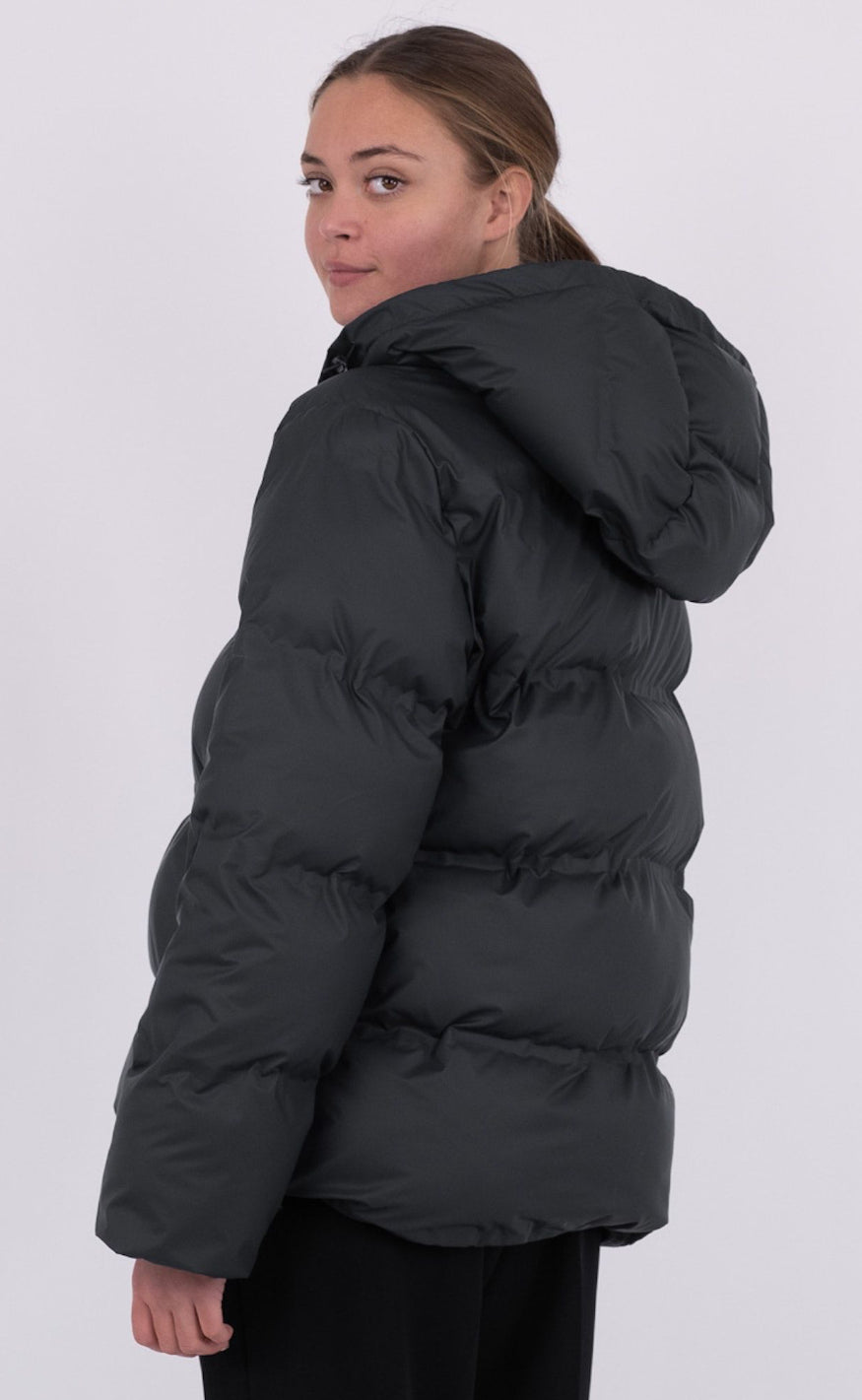 Damen Winterjacke Warm Funktional Polyester-Mischung-4