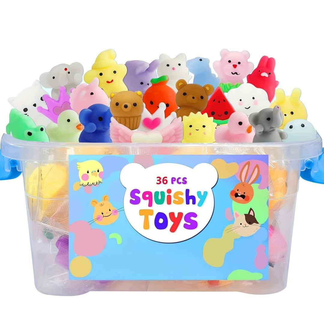 Niedliche Squishy-Tier-Spielzeuge Set für Kinder 0