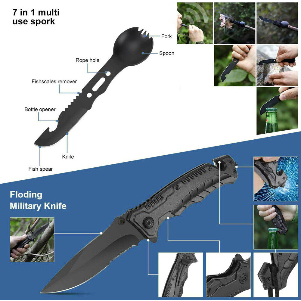 Notfall-Überlebensset für Outdoor-Aktivitäten 2