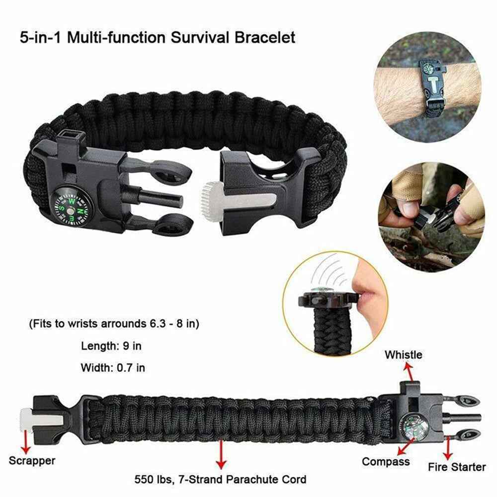 Notfall-Überlebensset für Outdoor-Aktivitäten 6