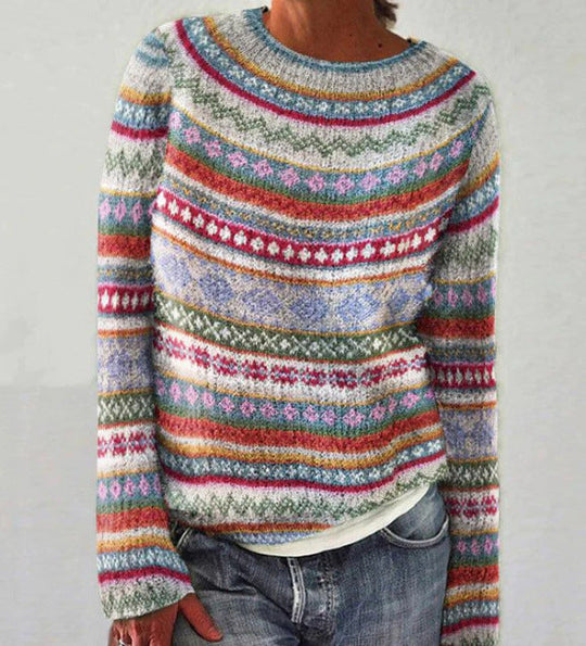 Variant image for Herrenpullover Lässiger Stil Baumwolle Bequeme Passform für Entspannte Tage-17