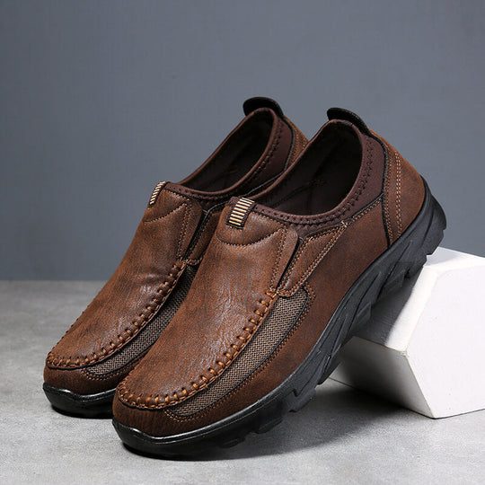 Variant image for Herren Lederschuhe Elegantes Design Bequemes Leder für Alltag und Büro-11