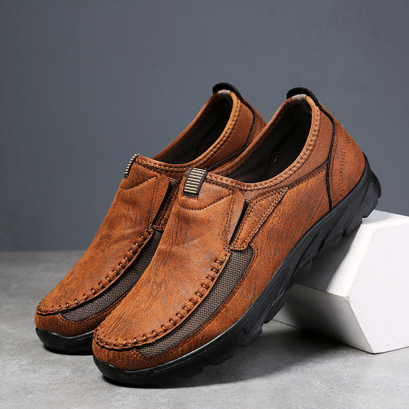 Variant image for Herren Lederschuhe Elegantes Design Bequemes Leder für Alltag und Büro-1