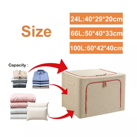 Organizer-Box für Zuhause Faltbar 6