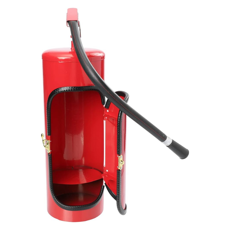 Origineller Flaschenhalter im Feuerlöscher-Stil 0