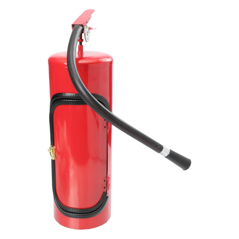 Origineller Flaschenhalter im Feuerlöscher-Stil 2