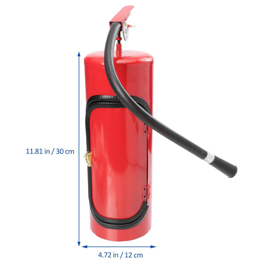 Origineller Flaschenhalter im Feuerlöscher-Stil 8