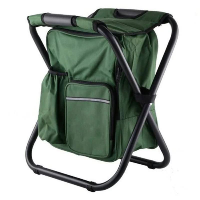 Outdoor Rucksack Mit Klappstuhl Und Kühlfach Für Abenteuer Im Freien 9
