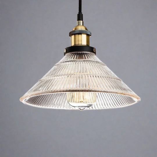 Pendelleuchte Retro Prismendesign für Esszimmer und Wohnräume 0