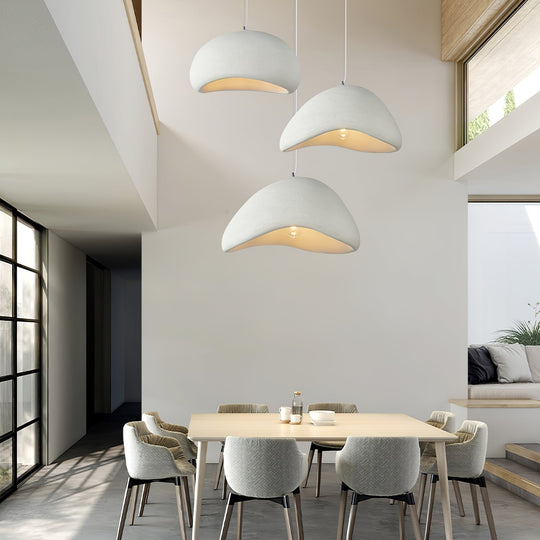 Pendelleuchte Wabi-Sabi Stil für Esszimmer und Wohnzimmer Hängelampe Hängeleuchte 4