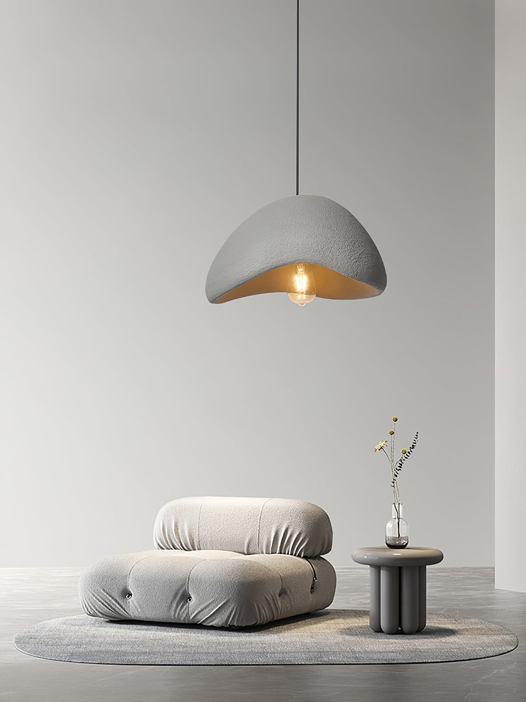 Pendelleuchte Wabi-Sabi Stil für Esszimmer und Wohnzimmer Hängelampe Hängeleuchte 7