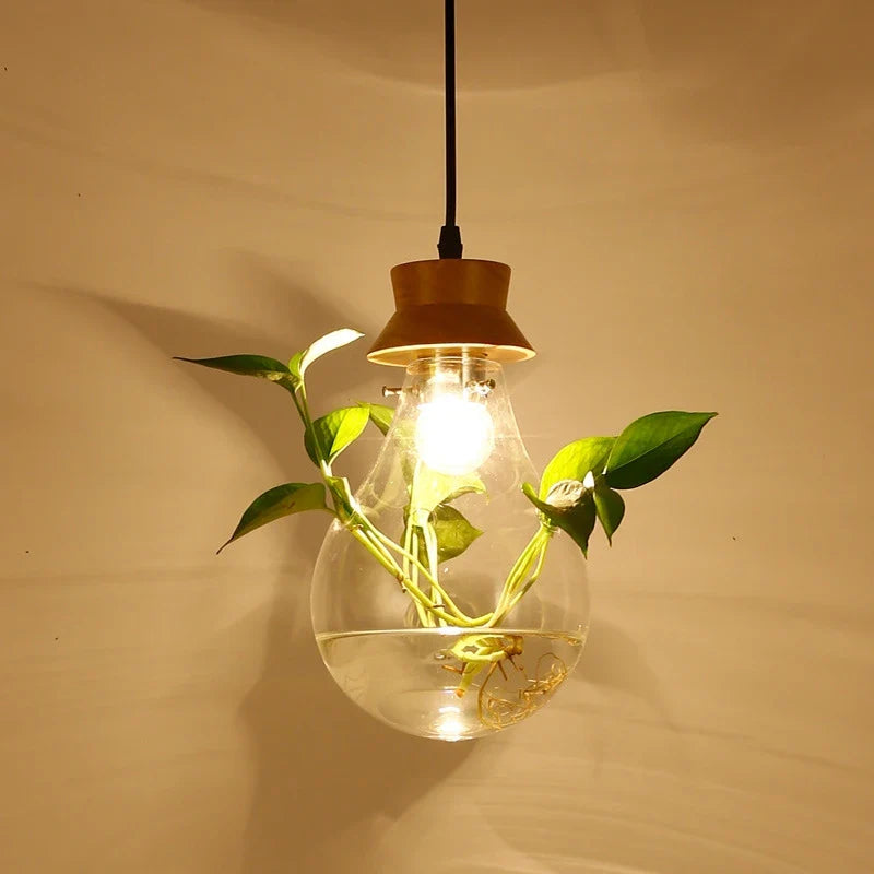Pendelleuchte für Pflanzen mit modernem Design 1