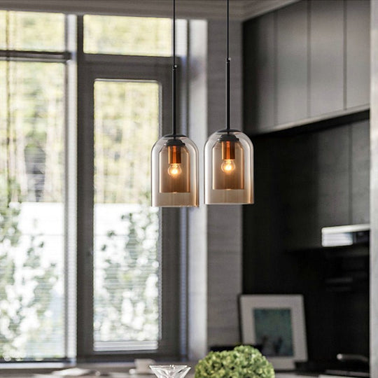 Pendelleuchte im Mid-Century Stil für Wohnräume 3
