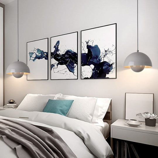 Pendelleuchte im Nordic Flowerpot Stil für Schlafzimmer 8