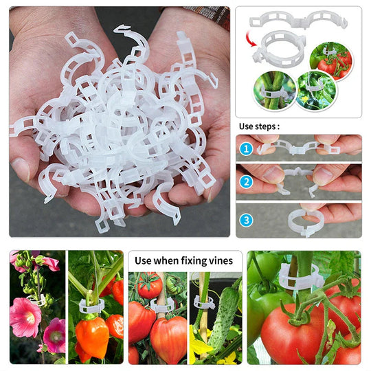 Pflanzenstützclips für Gartenarbeit 5