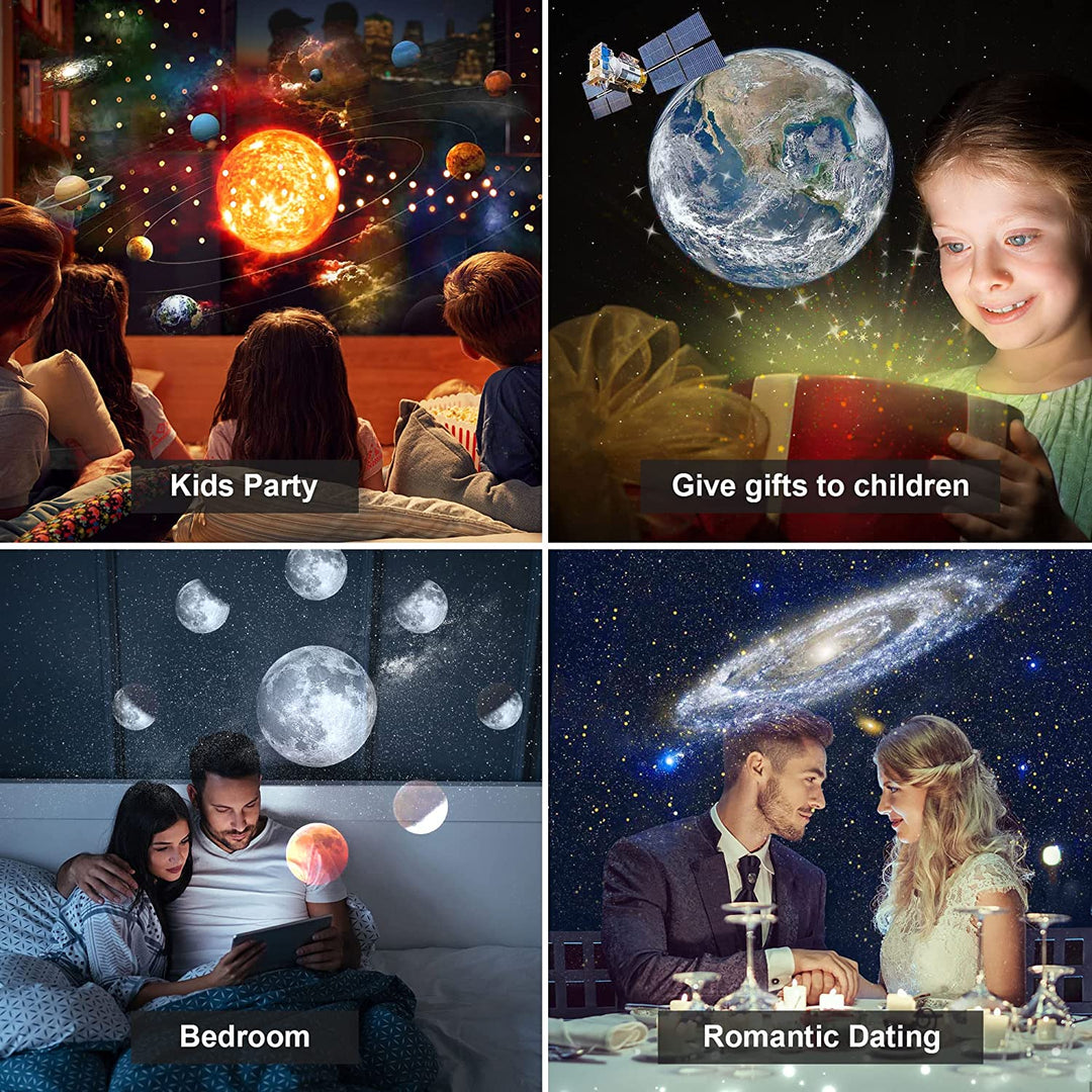 Planetariumsprojektor für Kinder und Erwachsene mit 360° Drehung 5