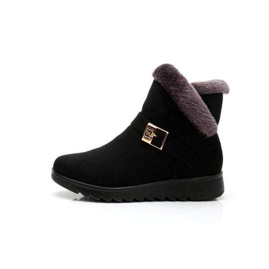Plüsch-Schneestiefel Für Frauen