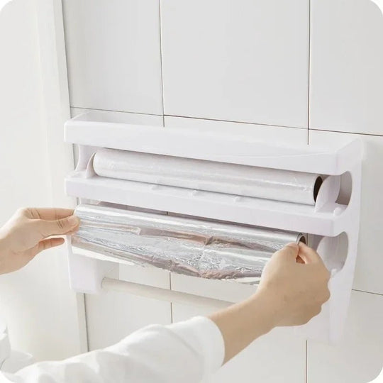 Praktischer Küchenrollen- und Folienspender 2