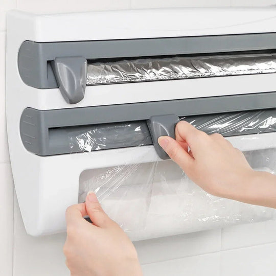 Praktischer Küchenrollen- und Folienspender 3