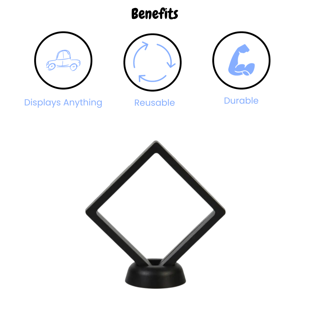 Präsentationsdisplay für Sammlerstücke Modernes Design Transparent 1