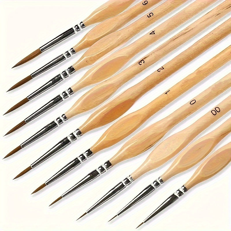 Präziser Detailpinsel für Künstler 8