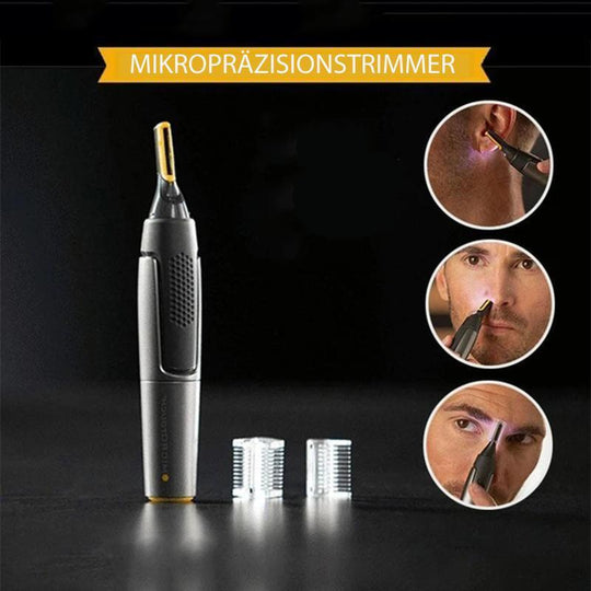 Präzisionstrimmer für Männer und Frauen – Kabelloser Gesichtshaarentferner mit Ultrathin Klinge 3