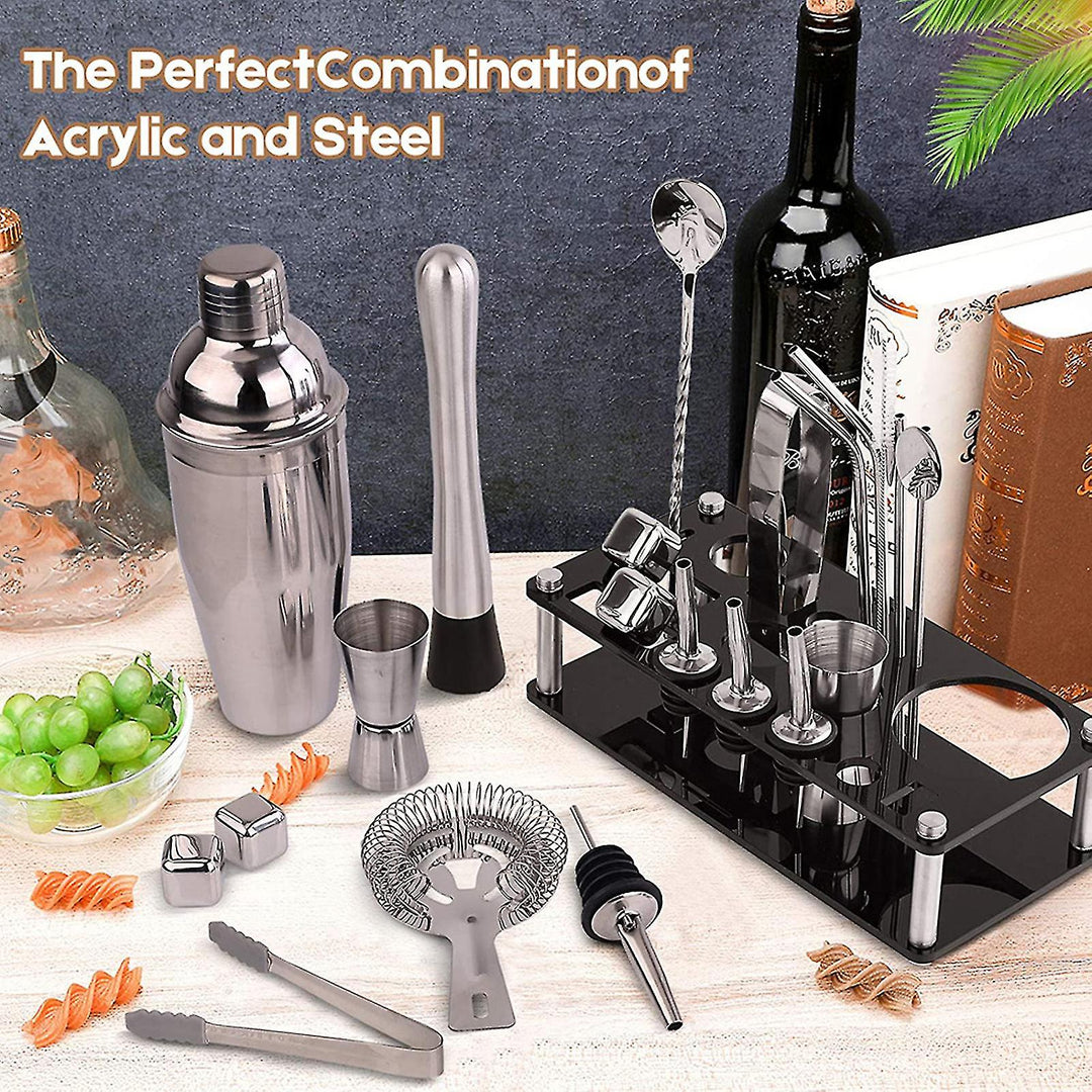 Professionelles Barkeeper Set 23-teilig für Cocktails 3