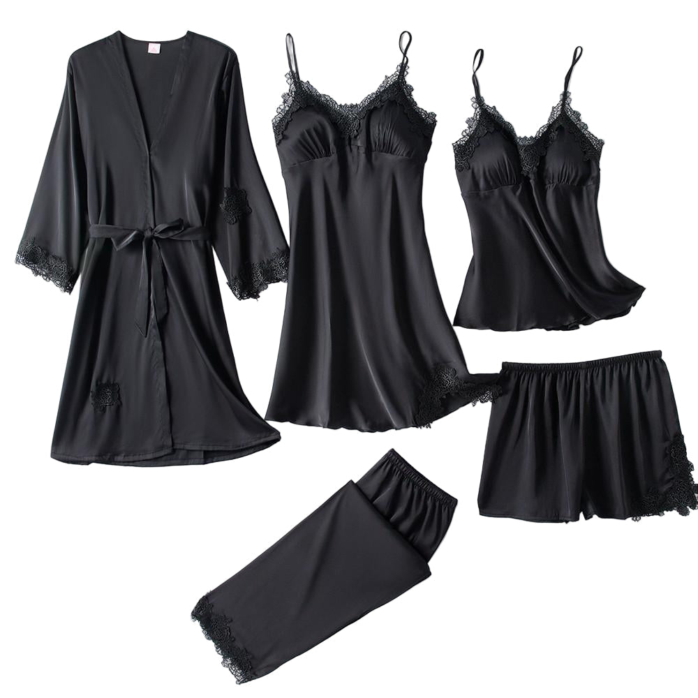 Pyjama-Set aus weicher Seide 1