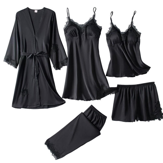 Pyjama-Set aus weicher Seide 1