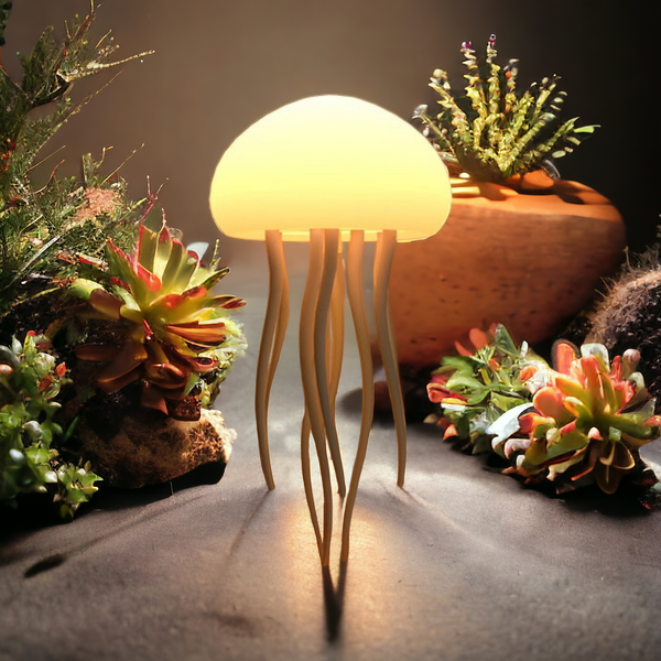 Quallenlampe Interaktives Design für Entspannende Atmosphäre 4