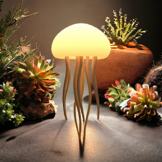 Quallenlampe Interaktives Design für Entspannende Atmosphäre 4