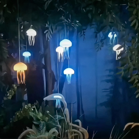 Quallenlampe Interaktives Design für Entspannende Atmosphäre 6