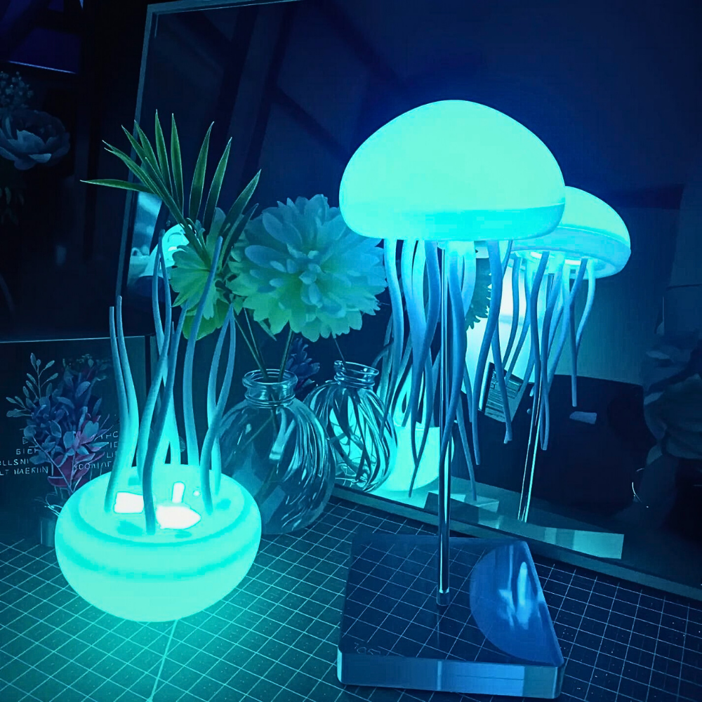 Quallenlampe Interaktives Design für Entspannende Atmosphäre 8