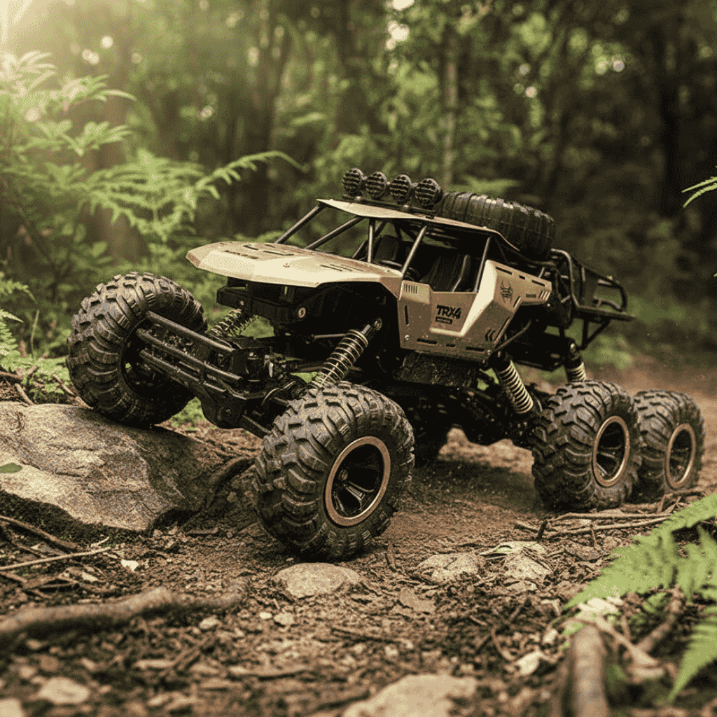 RC Monstertruck 6WD Offroad mit LED-Lichtern 0