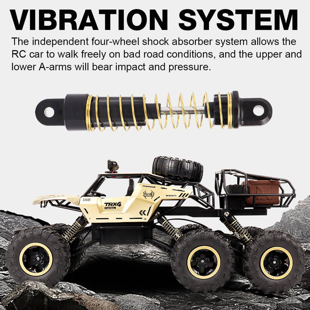 RC Monstertruck 6WD Offroad mit LED-Lichtern 4