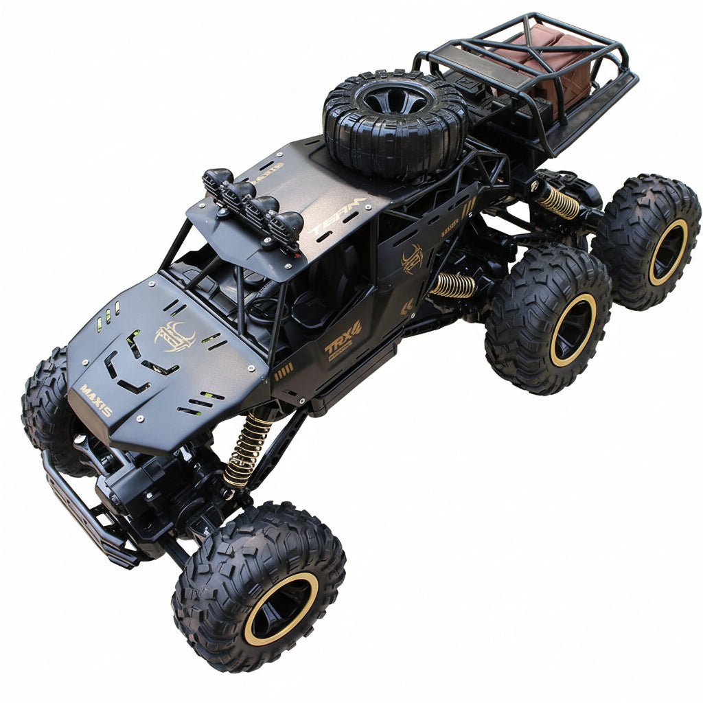 RC Monstertruck 6WD Offroad mit LED-Lichtern 9