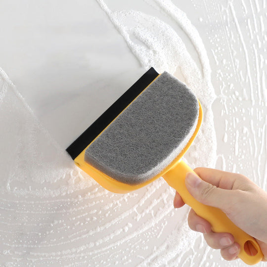 Reinigungsbürste für Glas und Spiegel 2-in-1 mit Kompaktgriff 1