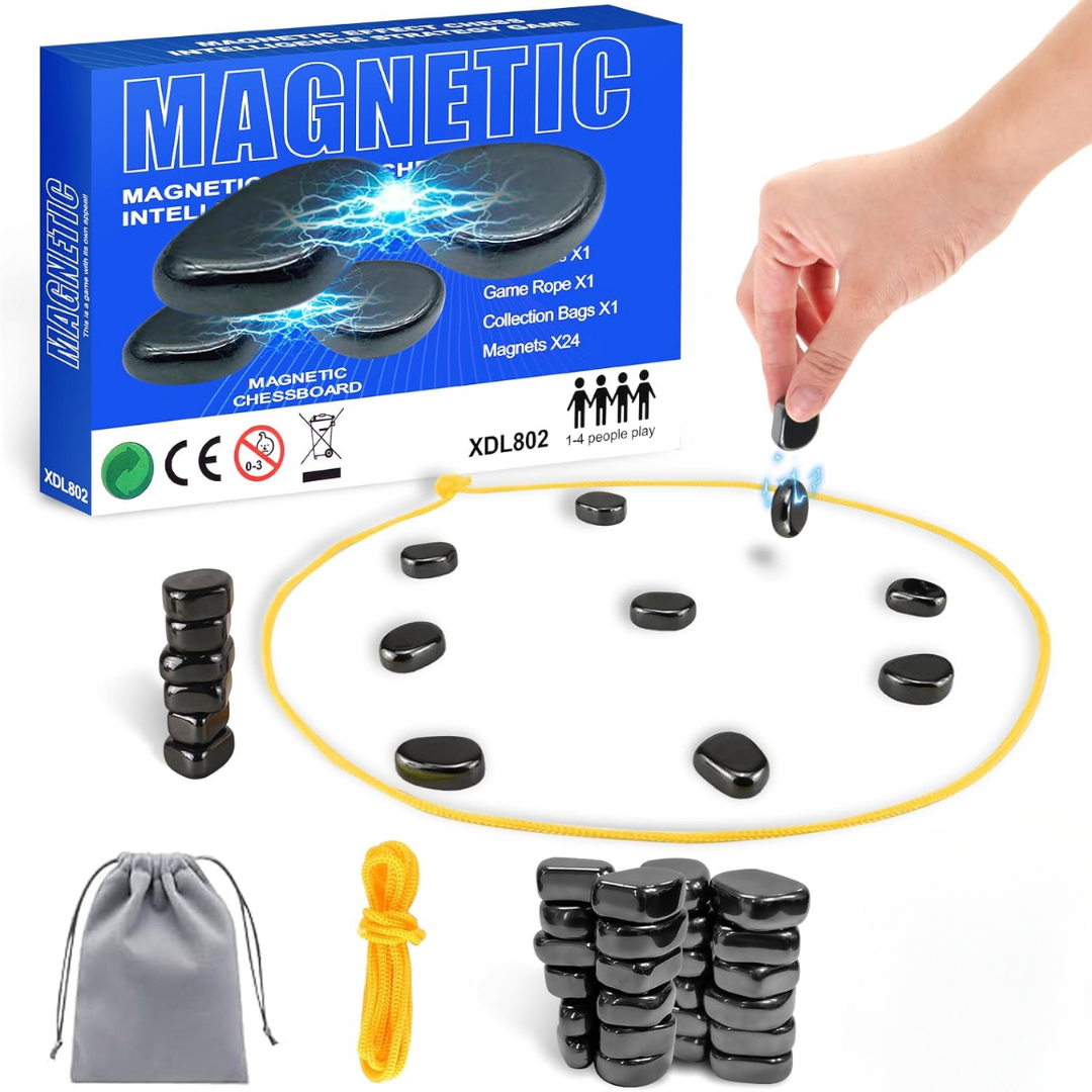 Reise-Schachset Kompakt Magnetisch für Strategisches Spielvergnügen 1