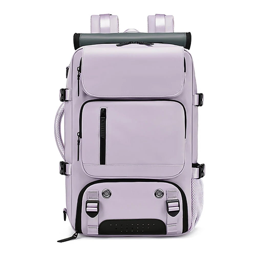 Reiserucksack Herren Damen mit USB-Anschluss und Schuhfach für Reisen Handgepäck 9