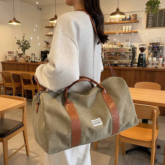 Reisetasche für Herren und Damen im Vintage-Stil 5