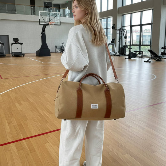 Reisetasche für Herren und Damen im Vintage-Stil 6