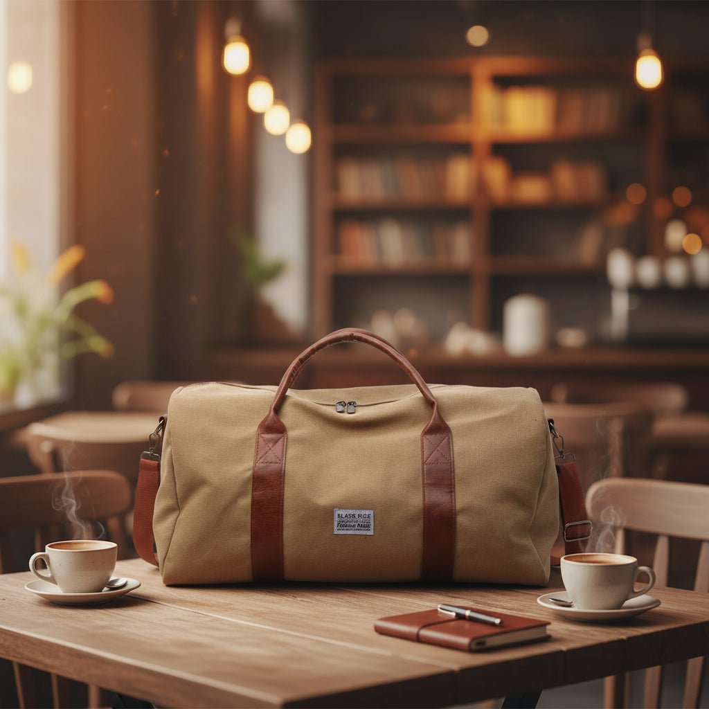 Reisetasche für Herren und Damen im Vintage-Stil 9